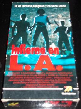 Infierno En L. A. Película Vhs P1992 Acción !