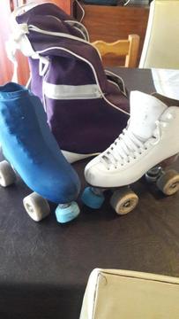 Patines 4 ruedas mochila. Patin Artistico marca Rube Skate modelo Kids Inicio plus 13