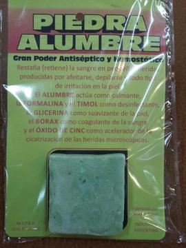 PIEDRA ALUMBRE