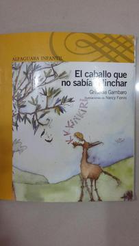 Libro EL CABALLO QUE NO SABIA RELINCHAR