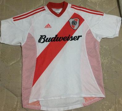 Camiseta River Titular 2002 M Impecable