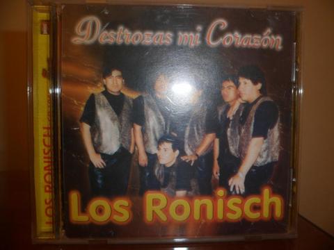 Los Ronisch destrozas mi corazón cd cumbia