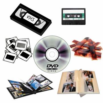 Gravamos en DVD tus fotos, videos, audios, etc