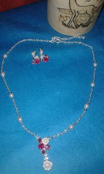 Conjunto Aros Y Cadena