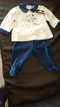 Conjunto Abrigado Pillim Nuevo 3 Meses
