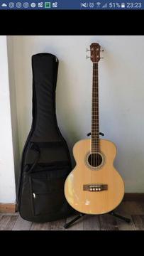 bajo Acústico Leonard + Funda Reforzada