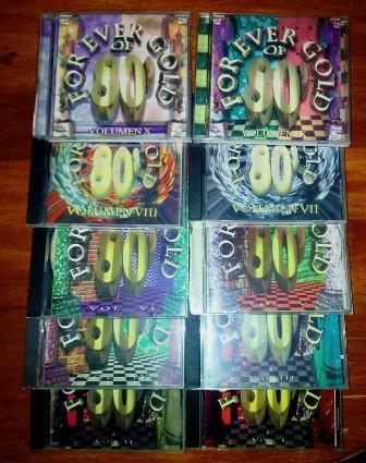 Coleccion de CD'S Forever Gold 80'S Made in England