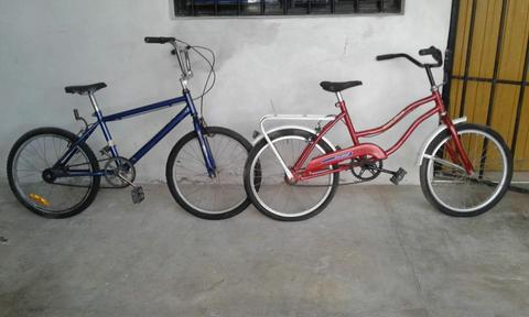 Vendo dos bicicletas y un cuadro,juntos o por separado
