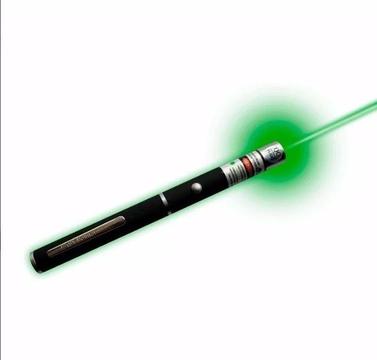 Puntero Laser Verde 100mw Estuche Pila Incluidas Efectos