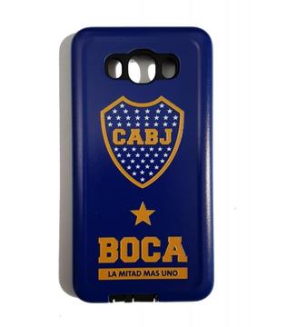 Funda Rigida anti golpes futbol boca samsung J7 2016