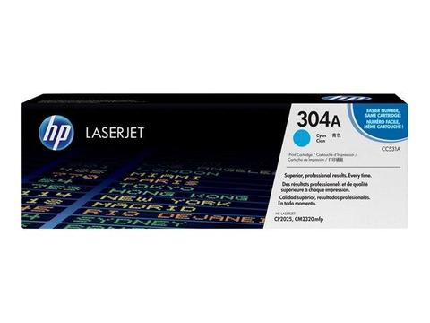 Hp Cartucho De Tóner 304a Cian Laserje ENVIO GRATIS