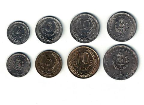 Lote de Monedas de Uruguay