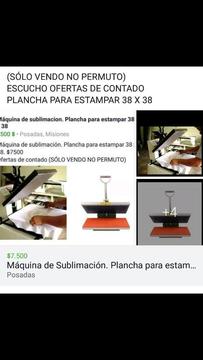 Vendo Maquina de Sublimacion