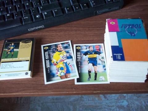 Lote de Figuritas Cards de Futbol