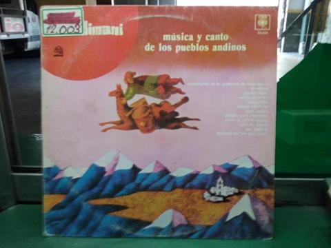 Inti iLimani musica y canto de los pueblos andinos disco vinilo