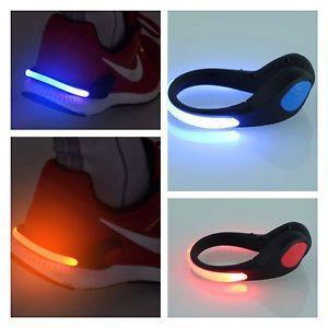 Luz led clip ajustable para calzado