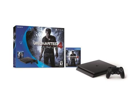 Play Station 4 Uncharted 4 500gb 1 joystick