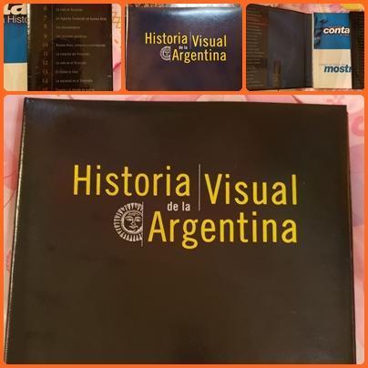 Libro Historia Visual de la Argentina Clarín Ramos Mejia
