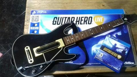 Ps4 Guitar Hero Live Original Excelente
