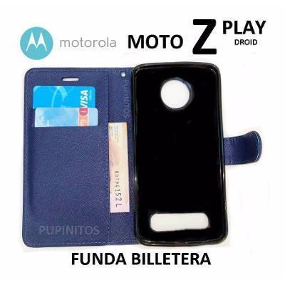 Funda Libro Billetera Motorola Moto Z Play Droid