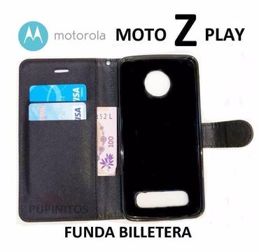 Funda Libro Billetera Motorola Moto Z Play