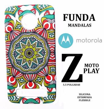 Funda Tpu Cover Mandalas Motorola Moto Z Play