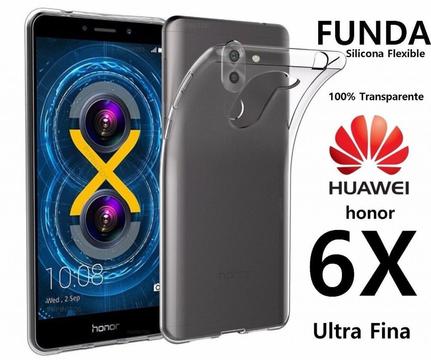 Funda Tpu Cover Ultra Fina Silicona Huawei Honor 6x