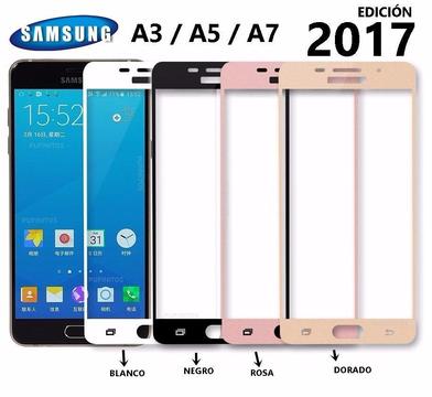 Vidrio Templado Samsung A3 / A5 / A7 2017 3d Full Cubre Todo