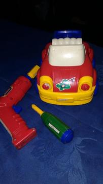 Auto para armar y desarmar! Con destornillador y taladro! Oportunidad Dia del Nino