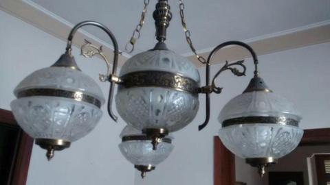 Lámpara de Techo Antigua