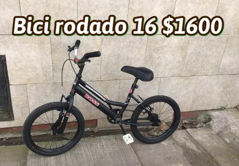 Bicicleta Rodado 16