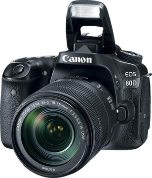Camara Canon 80D, 18135mm Nueva!!!