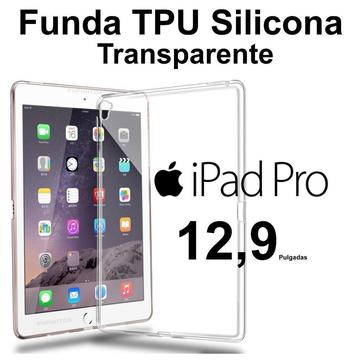 Funda Tpu De Silicona Transparente Ipad Pro 12,9