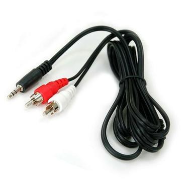 Cable Plug a Rca de 3mts