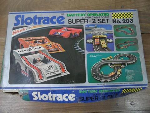 Pista de autos Slotrace Super Car Racing No. 203 1979