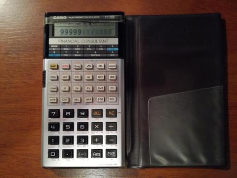 Calculadora Financiera Casio Fc200