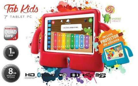 Tablet PC 7'' FUNDA DE SILICONA DE REGALO! Tab Kids Ken Brown