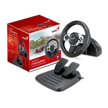 Volante Game Wheel Genius Trio Racer F1 Pc/ps3/wii