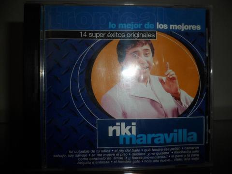 Riki Maravilla lo mejor de los mejores cd cumbia