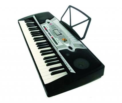 Teclado Musical Organo Mk 54 Teclas Display Lcd Tonos
