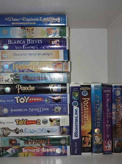 lote de 17 VHS Disney