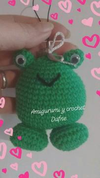 Llaveros Amigurumi Souvenirs Crochet