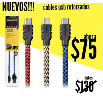 Cable Reforzados Usb