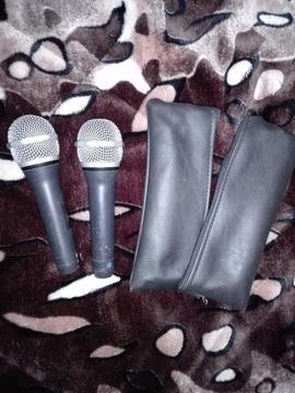 microfonos vocales y para instrumento