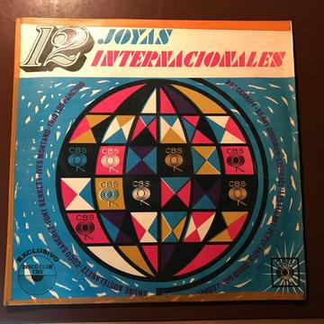 LP de intérpretes varios 12 joyas internacionales año 1969