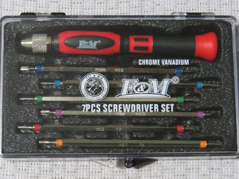 Destornilladores Chrome Vanadium Celular