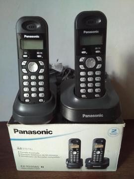 telefono inalambrico doble Panasonic