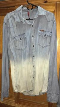 Camisa de Jean Hombre