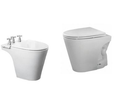 Combo Inodoro + Bidet Corto Ferrum Marin