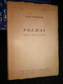 Walt Whitman Poemas versión Vasseur